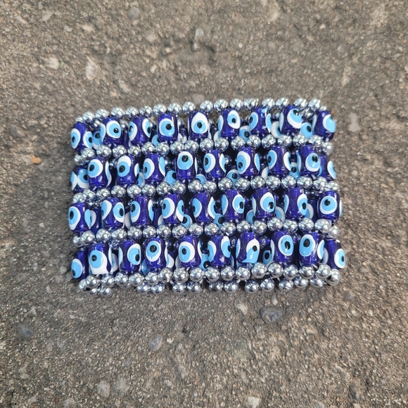 Jewelry - Evil Eye Beaded Bracelet